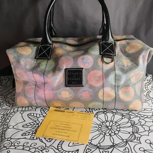Dooney & Bourke Multicolor Logo Travel Bag